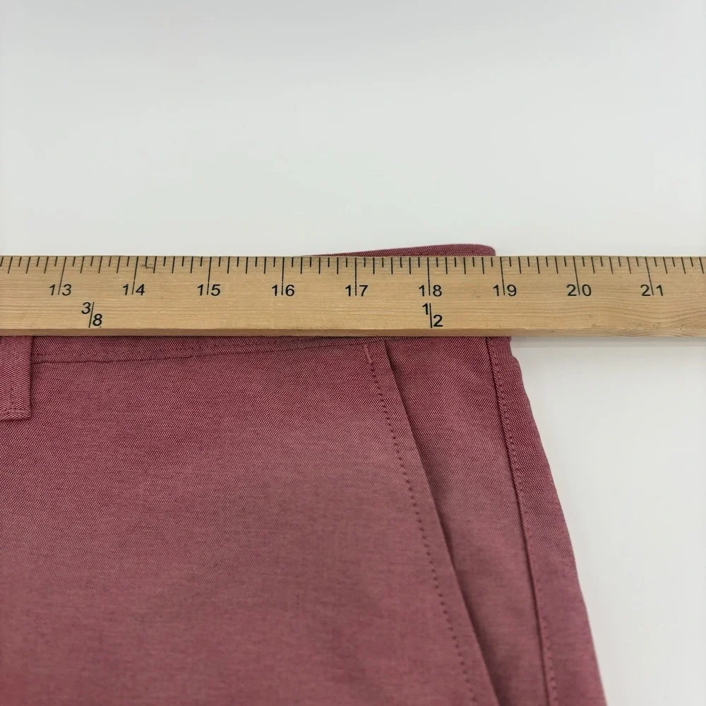 Vintage‎ Caribbean Performance Men's Pink Flat Front Shorts Size 34